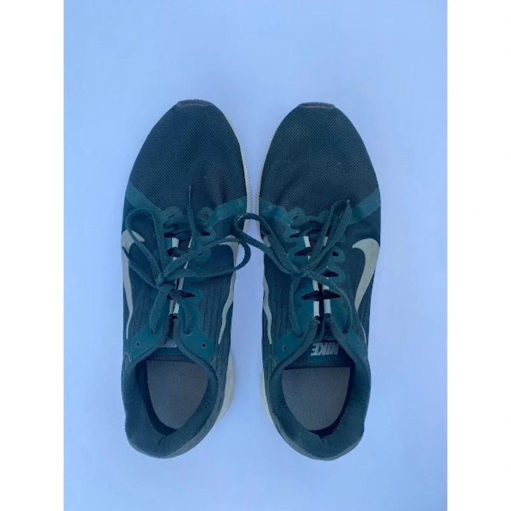Nike Downshifter 9 Running‎ Shoes Teal Grey AQ7481-300 Womens 11.5 Mens 10